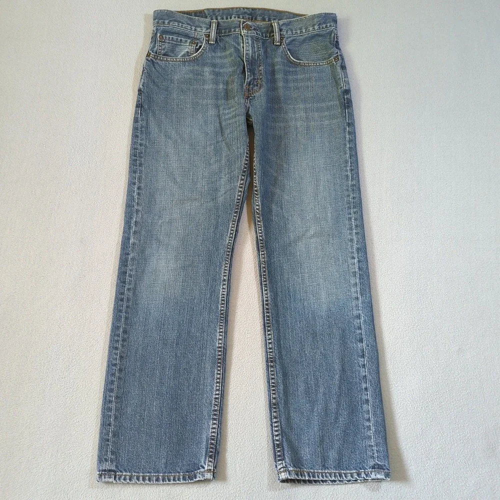 Levis 559 Relaxed Straight Leg Jeans‎ Mens 34x32 Blue Denim Medium Wash